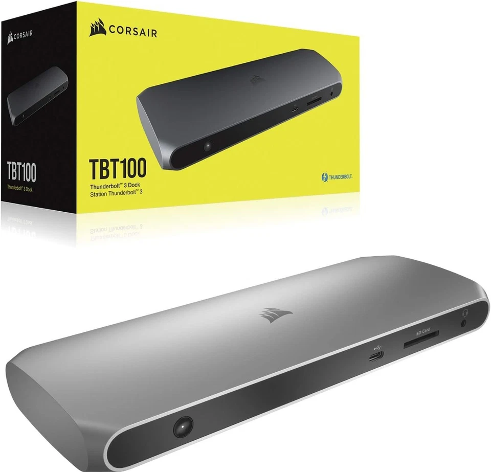 Corsair TBT100 Thunderbolt 3 Dock Docking Station (CU-9000001-AU) - image 2 of 4