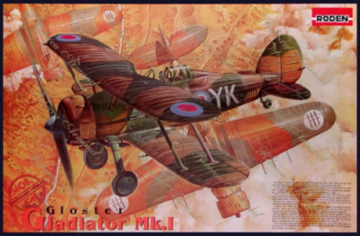 Roden 408 Gloster Gladiator Mk.I 1/48