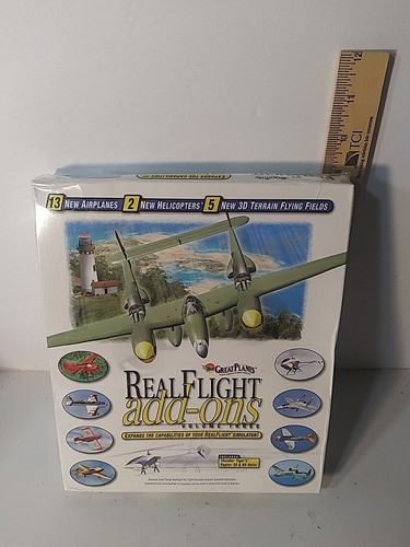 Great Planes RealFlight Add-ons Volume 3 Software Simulator Sealed