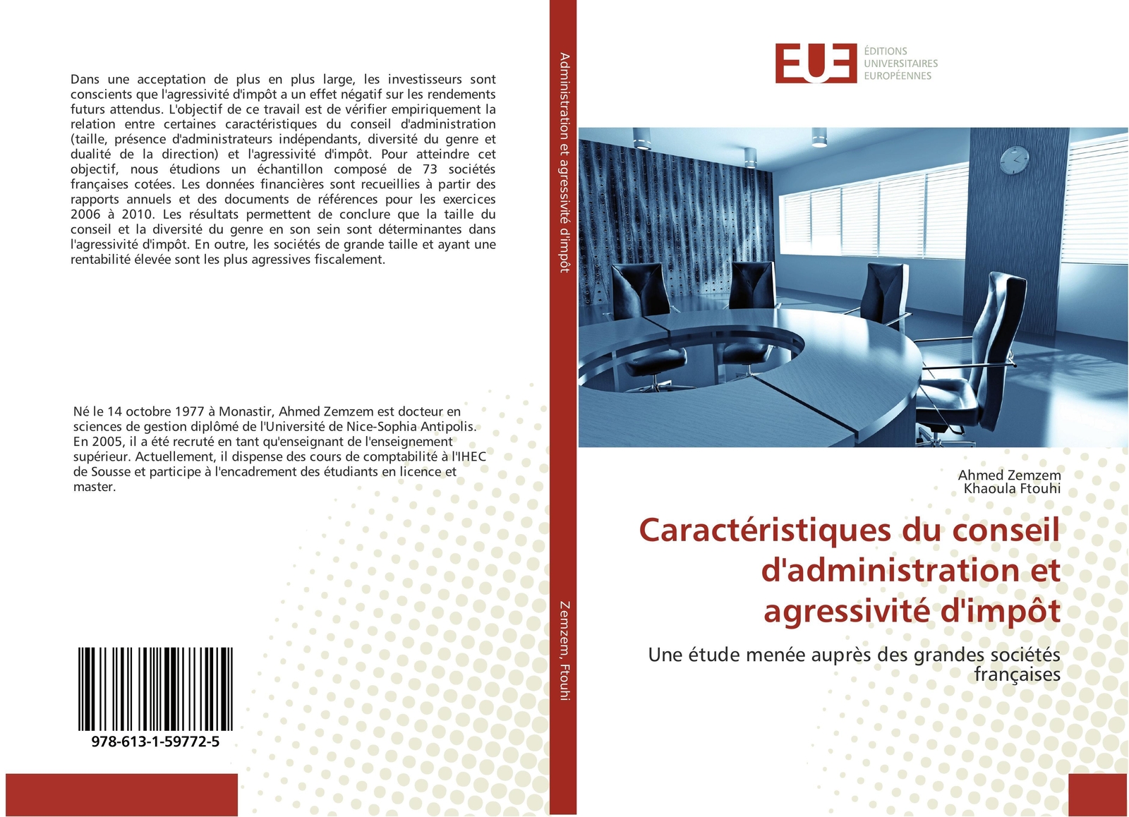 Thumbnail - Caractéristiques Du Conseil D'administration Et Agressivité D'impôt