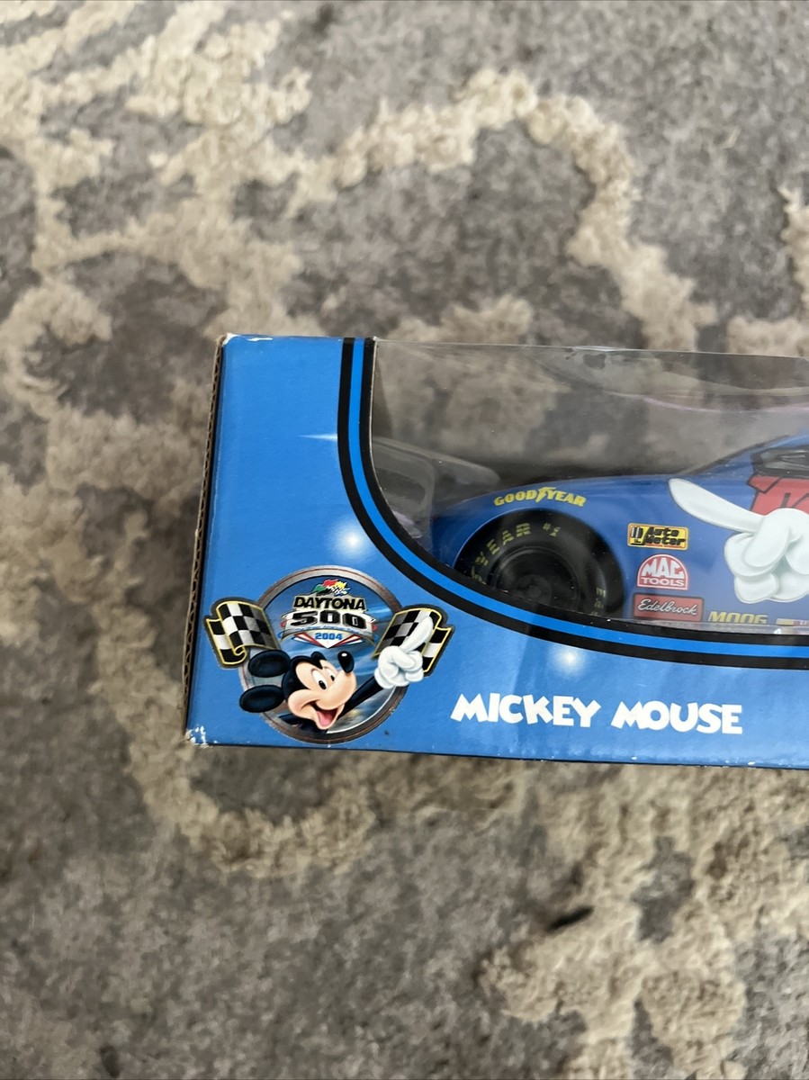 NIB~DISNEY 2004 TEAM CALIBER NASCAR DAYTONA 500 MICKEY MOUSE 1:24