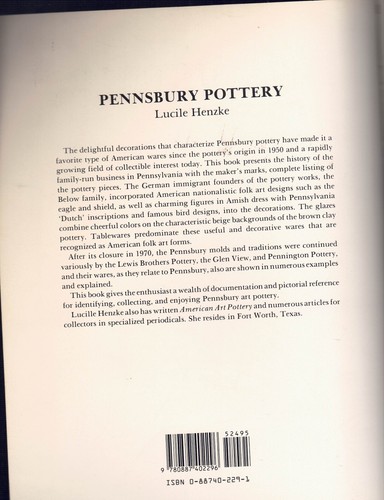 Pennsbury Pottery Price Guide by Lucile Henzke, Published 1997 - Imagen 8 de 8