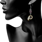 Washington Redskins Dangle Earrings (Euro Bead) NFL Football Licensed Jewelry