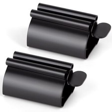 Toothpaste Squeezer, Set of 2, Stainless Steel Rolling