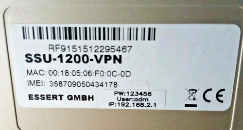 ESSERT SSU-1200 Industrie LTE Router VPN 2 SIM 4 LAN M2M IoT Router Industrial 4 - Afbeelding 4 van 5