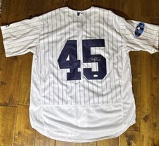 Luke Voit #45 Signed Majestic Jersey JSA Authentic.