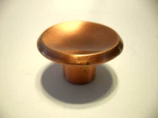 Vintage Nos 1-1/2" Copper Drawer Knobs Cabinet Door Pulls Amerock #T-552