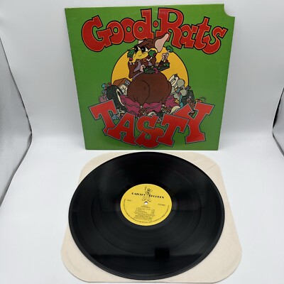 Good Rats Vinyl LP Record Tasty Ratcity RCR 8002 Reissue 1978 VG++