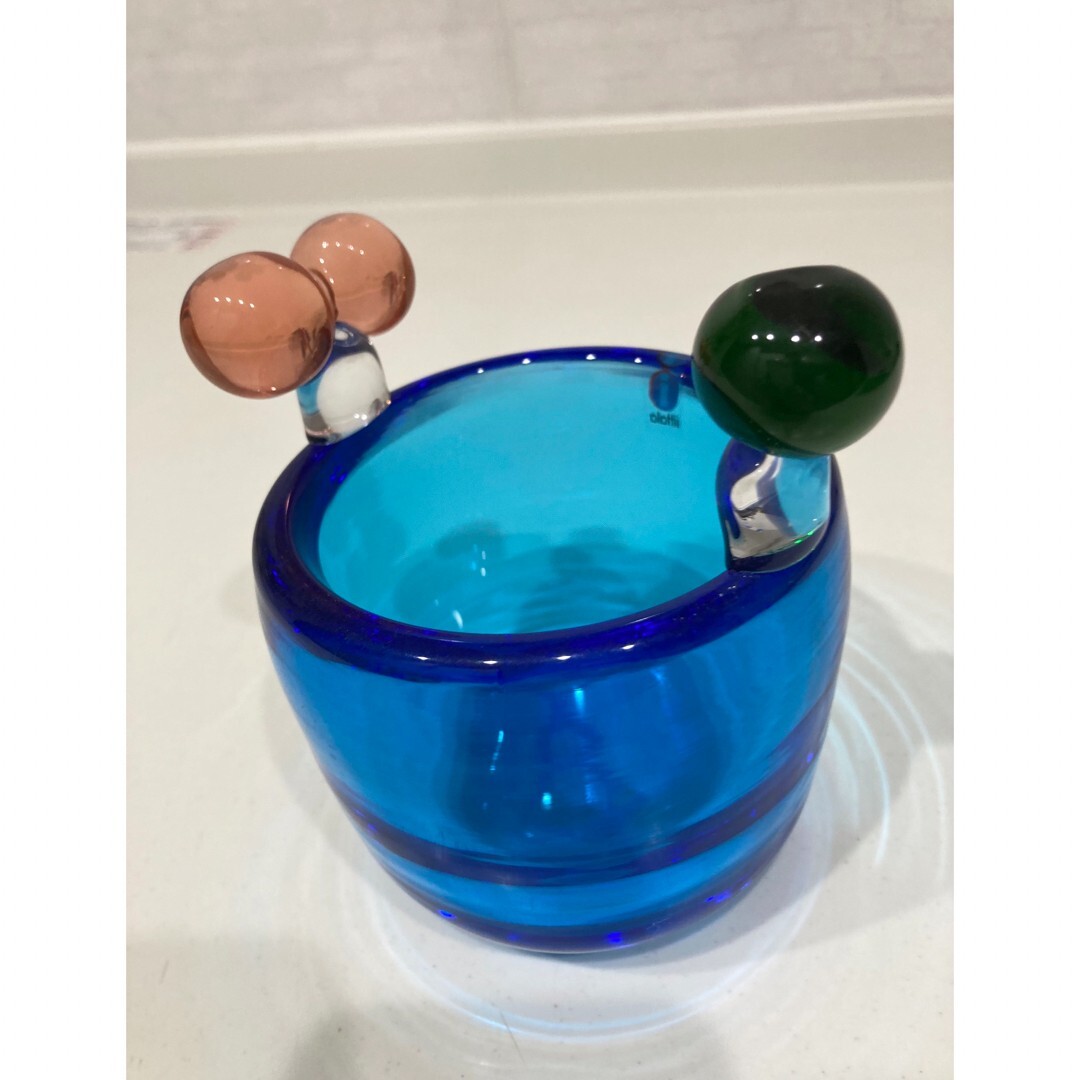 工芸品  Pampula vase 90mm イッタラ ポムポム イエロー scope pampula vase スコープ