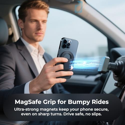 Dual-Side for Magsafe Phone Grip with Magnetic Phone Stand, Magnet Ring Holder - Picture 3 of 8
