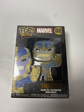 NEW - Funko Pop! Pins: Marvel - Thanos Figure - #02 - WITH STAND -4