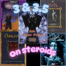 Huge D & D Version Version 3.0 & 3.5 Collection Nearly Everything Comp 650+ PDF