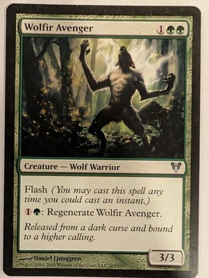 Wolfir Avenger - Avacyn Restored - Magic the Gathering MTG Nice!