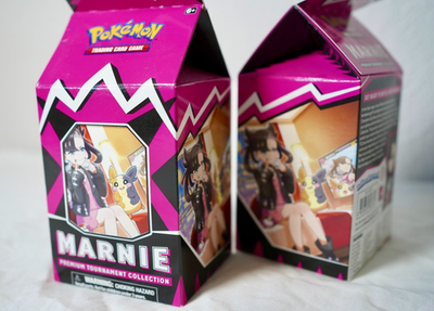 Pokémon TCG Marnie Premium Tournament Collection Milk Carton