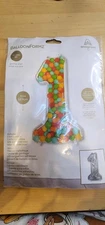 Extra Large 28” x 51” Anagram Foil Balloon Formz Number 1 NEW Sealed