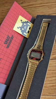 チ*カ様 TIMEX SPACE INVADERS コラボ 腕時計 ゴールド Timex Space Invaders Gold Edition Limited Watch Retro Gamer