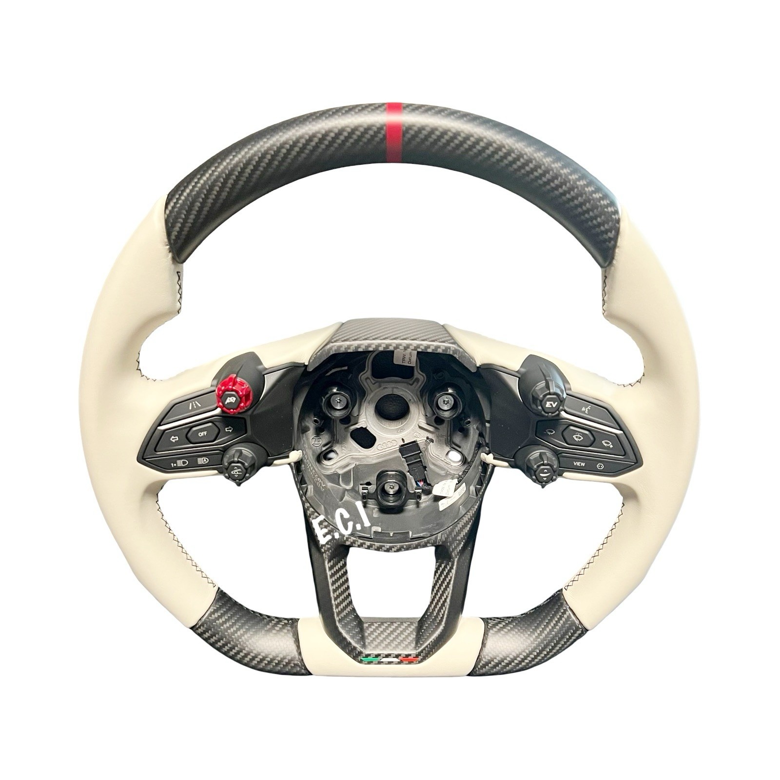 GENUINE LAMBORGHINI Revuelto Temerario SPORT CARBON FIBER STEERING WHEEL POLAR