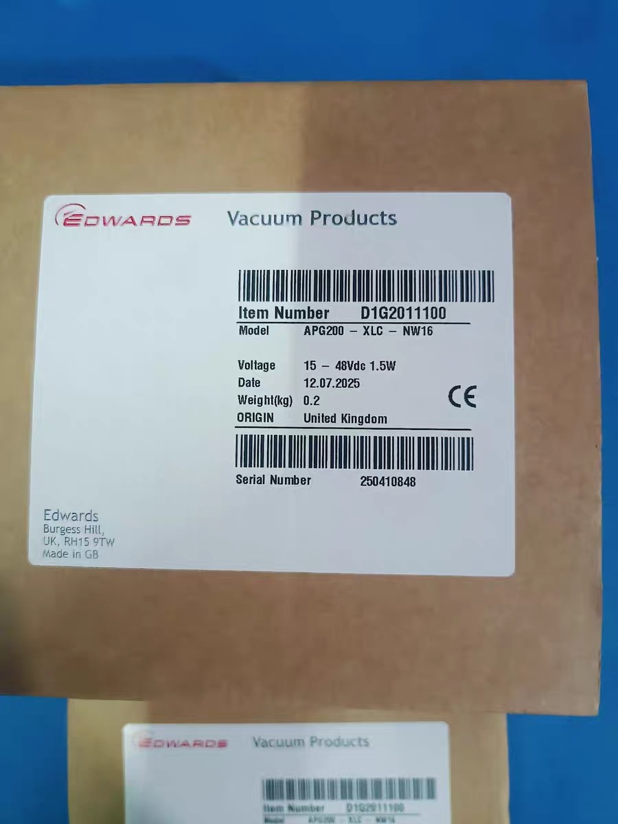 1pc NEW Edwards D1G2011100 APG200-XLC-NW16 Vacuum Gauge By DHL or FedEx or UPS