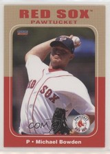 2010 Choice Pawtucket Red Sox Michael Bowden #06 0b5