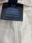 Sag Harbor Women's Beige Sailor Pants Stretch Button Detail Sz 12 NWT — photo 5