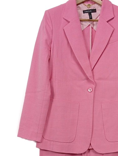 MARC CAIN Tailleur pantalone Donna Abito da uomo Taglia IT 42 rosa elegante - Foto 3 di 6