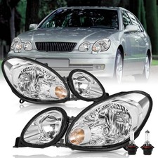 Headlight Assembly For 1998-2005 Gs300 Gs430 Gs400 Halogen With Bulbs Headlight Assembly For 1998-2005 Gs300 Gs430 Gs400 Halogen With Bulbs