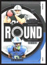 6073K 2024 Panini Contenders #23 Brock Bowers / Terrion Arnold Round Numbers