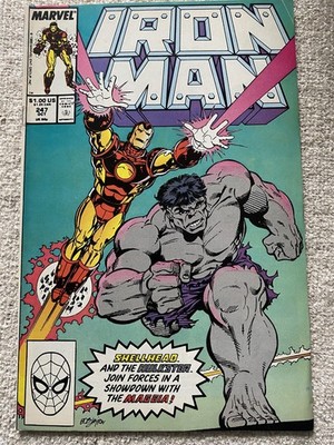 IRON MAN #247 Marvel Comics 1989 VF-