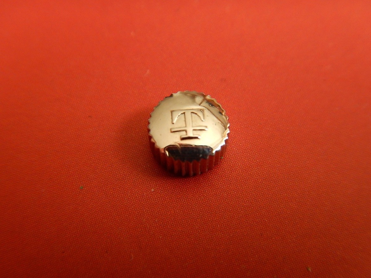 Couronne De Remontoir Tissot En Acier - 5,6 Mm, Tige 0,9, Tube 2,6, Neuve