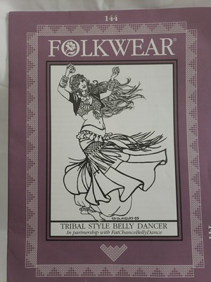 Folkwear #144 American Tribal Style Belly Dancer Sewing Pattern (Pattern Only)