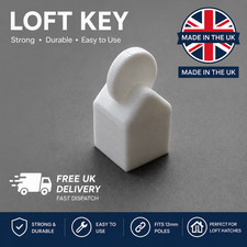 Loft Hatch Key for Youngmans Werner 12mm Poles | UK Made | Free Delivery