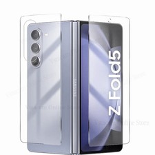 Front Back Tempered Glass Screen Protector For Samsung Galaxy Z Fold5 Fold 5