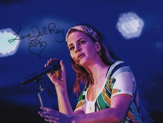 Original Signed Photo of Lana Del Rey 10x8 COA