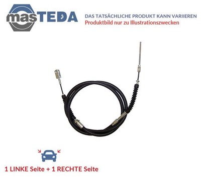 1 987 477 661 HANDBREMSSEIL BREMSSEIL BOSCH 2PCS FÜR HOLDEN TIGRA 1.8 1.8L 92KW