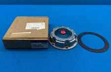 Stemco 340-4249 6-Hole Traditional Aluminum Hub Cap with Gasket