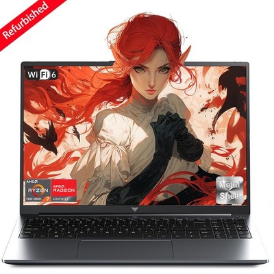 ACEMAGIC 16 Zoll FHD Gaming Laptop AMD Ryzen 7 7735HS 16GB DDR5 512GB SSD WIFI6