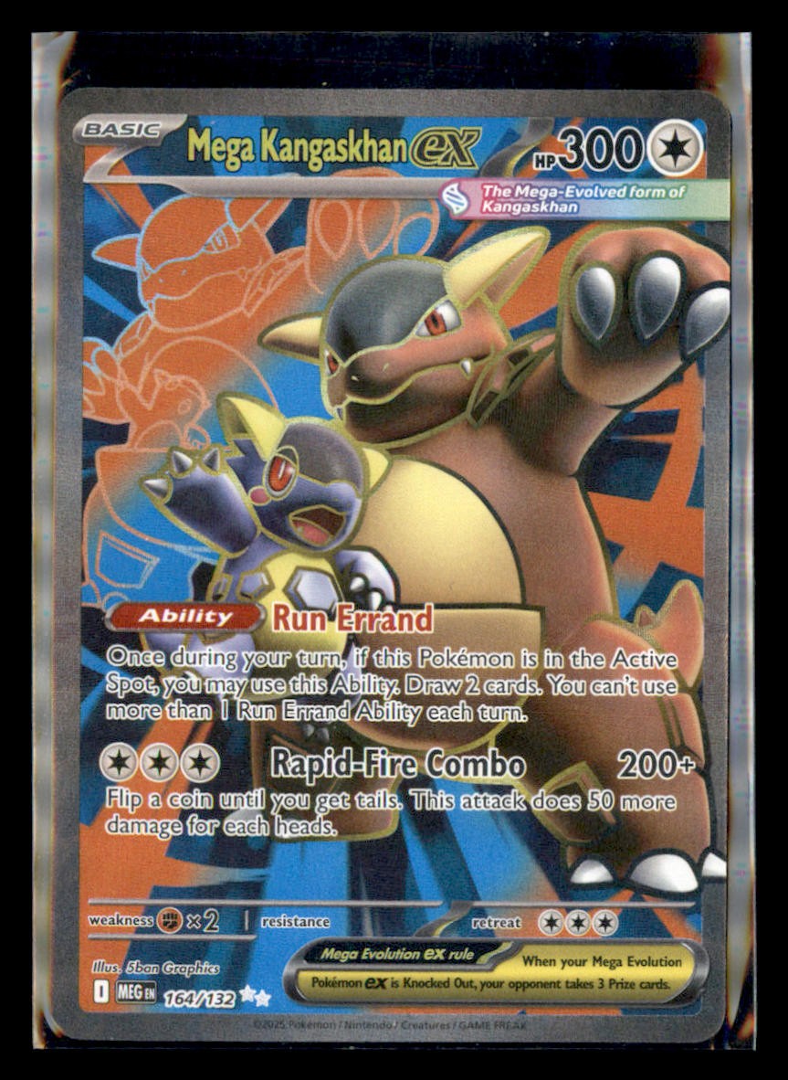 Mega Kangaskhan ex - Ultra Rare ME01: Mega Evolution 164/132 LP