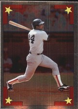 1986 Topps Foil Sticker #161 Jim Rice Boston Red Sox - NM-MT