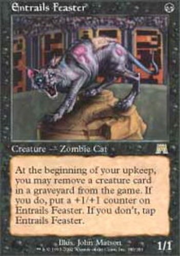 Moderate Play, English MTG Regular Entrails Feaster Onslaught Magic the Gatherin - Bild 1 von 1