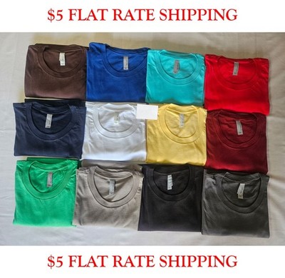 Next Level Apparel Crew Neck T-Shirts Mens 3600 & 3900