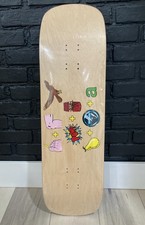 NOS Vintage 1991 TONY HAWK Powell Peralta 'Pictograph' Natural Skateboard DECK
