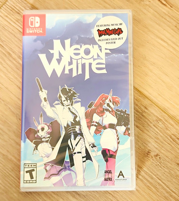 Annapurna Interactive Neon White Switch Fold-out Poster T NTSC-U/C 2022