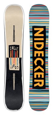 Nidecker Cheat Code 156 cm True Twin Snowboard NEW