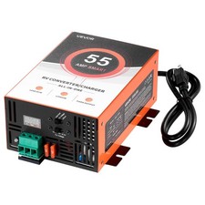 RV Power Converter,55 Amp,110V AC to 12V DC RV Converter Battery Charger,Multi