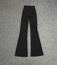 Lululemon Groove Super-High-Rise Flared Pants Nulu Size 0 Black
