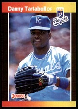 Danny Tartabull 1989 Donruss #61 Royals MLB READ FREE SHIPPING AutographDen