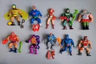 Vintage 1980s He-Man: lot of  10 Action Figures: 6 inch tall:  Mattel