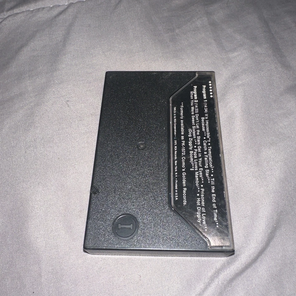 Pure Gold by Perry Como Cassette Tape RCA 1990 — 第 2/4 张图片