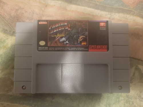 Captain America and The Avengers Super Nintendo SNES Spiel Marvel