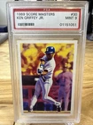 SCORE 1989 Scoremasters Ken Griffey Jr. #30 PSA 9 Seattle Mariners Baseball Card